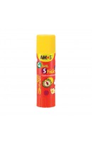 AM GSW22AR: Amos Glue Stick White - 22 g Animal